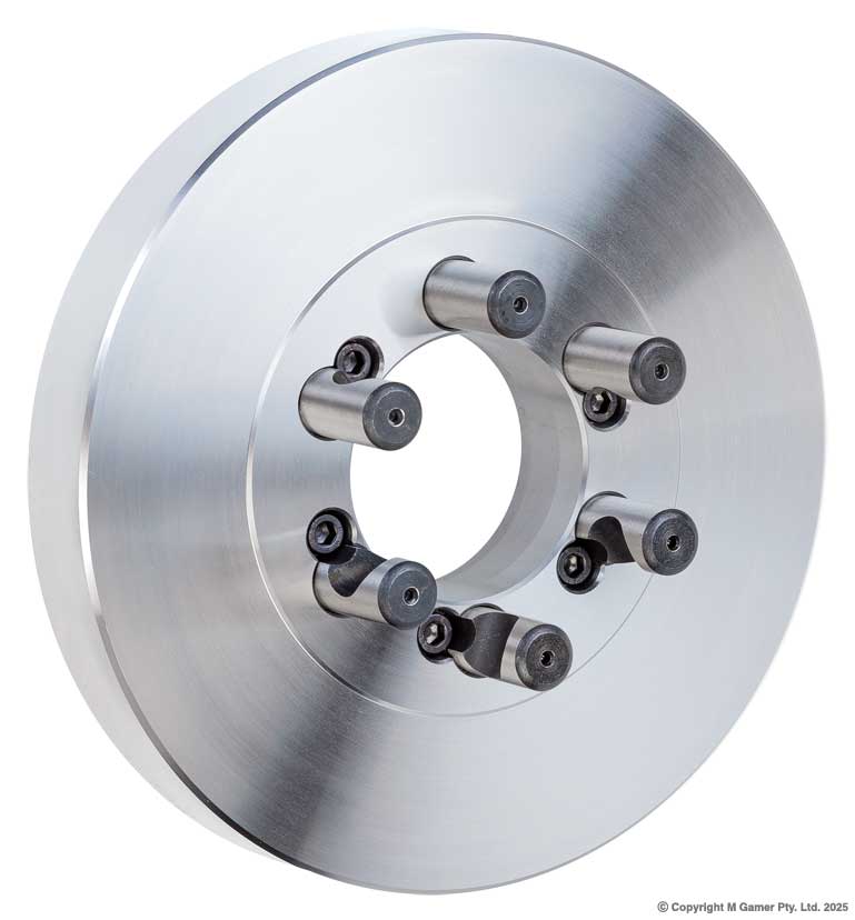 160mm D5 6 Pin Back Plate